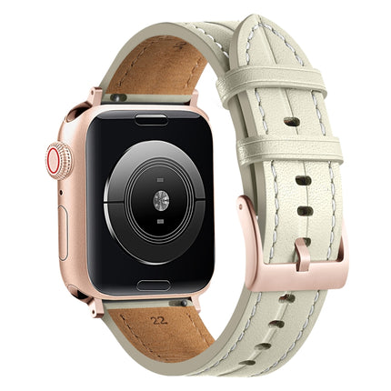 Fluted Leather Strap, For Apple Watch Ultra 49mm / Series 8&7 45mm / SE 2&6&SE&5&4 44mm / 3&2&1 42mm, For Apple Watch Ultra 49mm / Series 8&7 45mm /, For Apple Watch Series 8&7 41mm / SE 2&6&SE&5&4 40mm / 3&2&1 38mm - DealBuddy