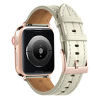 Fluted Leather Strap, For Apple Watch Ultra 49mm / Series 8&7 45mm / SE 2&6&SE&5&4 44mm / 3&2&1 42mm, For Apple Watch Ultra 49mm / Series 8&7 45mm /, For Apple Watch Series 8&7 41mm / SE 2&6&SE&5&4 40mm / 3&2&1 38mm - DealBuddy