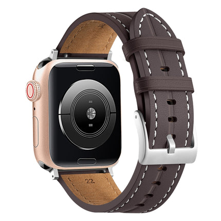 Fluted Leather Strap, For Apple Watch Ultra 49mm / Series 8&7 45mm / SE 2&6&SE&5&4 44mm / 3&2&1 42mm, For Apple Watch Ultra 49mm / Series 8&7 45mm /, For Apple Watch Series 8&7 41mm / SE 2&6&SE&5&4 40mm / 3&2&1 38mm - DealBuddy