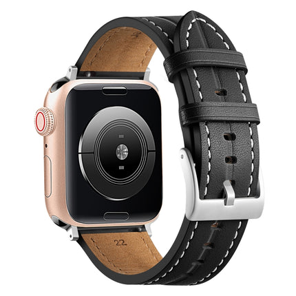 Fluted Leather Strap, For Apple Watch Ultra 49mm / Series 8&7 45mm / SE 2&6&SE&5&4 44mm / 3&2&1 42mm, For Apple Watch Ultra 49mm / Series 8&7 45mm /, For Apple Watch Series 8&7 41mm / SE 2&6&SE&5&4 40mm / 3&2&1 38mm - DealBuddy