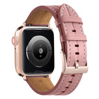 For Apple Watch Series 8&7 41mm / SE 2&6&SE&5&4 40mm / 3&2&1 38mm / Dark Pink