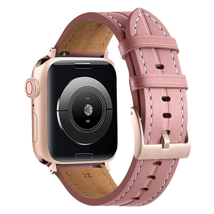 Fluted Leather Strap, For Apple Watch Ultra 49mm / Series 8&7 45mm / SE 2&6&SE&5&4 44mm / 3&2&1 42mm, For Apple Watch Ultra 49mm / Series 8&7 45mm /, For Apple Watch Series 8&7 41mm / SE 2&6&SE&5&4 40mm / 3&2&1 38mm - DealBuddy
