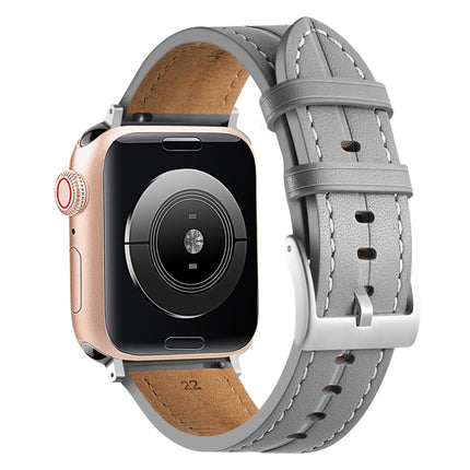 Fluted Leather Strap, For Apple Watch Ultra 49mm / Series 8&7 45mm / SE 2&6&SE&5&4 44mm / 3&2&1 42mm, For Apple Watch Ultra 49mm / Series 8&7 45mm /, For Apple Watch Series 8&7 41mm / SE 2&6&SE&5&4 40mm / 3&2&1 38mm - DealBuddy