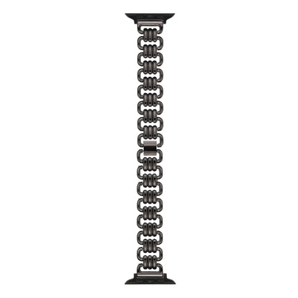 U-chain Metal Watch Band, For Apple Watch Ultra 49mm / Series 8&7 45mm / SE 2&6&SE&5&4 44mm / 3&2&1 42mm, For Apple Watch Series 8&7 41mm / SE 2&6&SE&5&4 40mm / 3&2&1 38mm - DealBuddy
