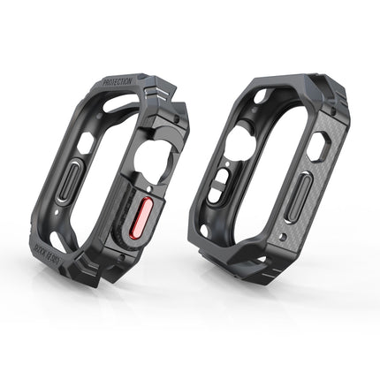 TPU + PC Carbon Fiber Shockproof Case For Apple Watch