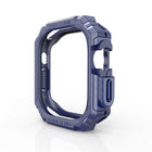 TPU + PC Carbon Fiber Shockproof Case For Apple Watch