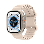 For Apple Watch Ultra 49mm / Series 8&7 45mm / SE 2&6&SE&5&4 44mm / 3&2&1 42mm / Starlight