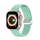 Folding Buckle Silicone Watch Band