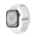 For Apple Watch Series 8&7 45mm / SE 2&6&SE&5&4 44mm / 3&2&1 42mm / White
