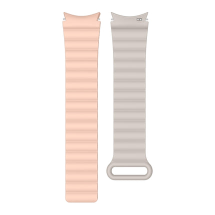 For Samsung Galaxy Watch5 Silicone Magnetic Watch Band, 20mm, 22mm - DealBuddy