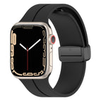 For Apple Watch Ultra 49mm / Series 8&7 45mm / SE 2&6&SE&5&4 44mm / Black
