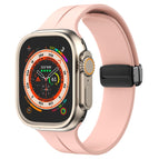 For Apple Watch Ultra 49mm / Series 8&7 45mm / SE 2&6&SE&5&4 44mm / Rose Pink