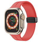 For Apple Watch Ultra 49mm / Series 8&7 45mm / SE 2&6&SE&5&4 44mm / Red