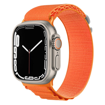 Silver Buckle Nylon Watch Band, For Apple Watch Ultra 49mm / Series 8&7 45mm / SE 2&6&SE&5&4 44mm, For Apple Watch Series 8&7 41mm / SE 2&6&SE&5&4 40mm / 3&2&1 38mm - DealBuddy