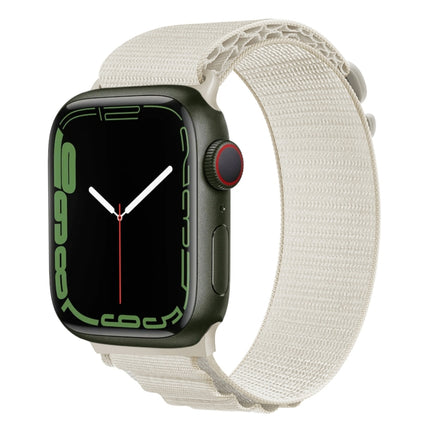 Silver Buckle Nylon Watch Band, For Apple Watch Ultra 49mm / Series 8&7 45mm / SE 2&6&SE&5&4 44mm, For Apple Watch Series 8&7 41mm / SE 2&6&SE&5&4 40mm / 3&2&1 38mm - DealBuddy