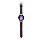 Grooved Genuine Leather Watch Band, For Samsung Galaxy Watch5 40mm / 44mm - DealBuddy