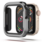 Aluminum Alloy + TPU 2 in 1 Protective Case, For Apple Watch Ultra 3 / 2 / 1 49mm, For Apple Watch  Series 9 / 8 / 7 45mm, For Apple Watch Series 6 / 5 / 4 / SE 44mm, For Apple Watch Series 9 / 8 / 7 41mm, For Apple Watch Series 6 / 5 / 4 / SE 40mm - DealBuddy