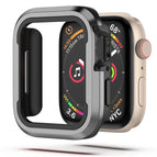 For Apple Watch  Series 9 / 8 / 7 45mm / Black+Grey