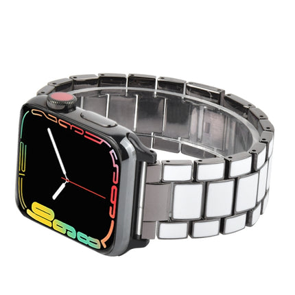Epoxy Metal Watchband, For Apple Watc 5 & 4 44mm / 3 & 2 & 1 42mm - DealBuddy