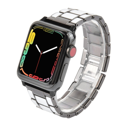 Epoxy Metal Watchband, For Apple Watc 5 & 4 44mm / 3 & 2 & 1 42mm - DealBuddy