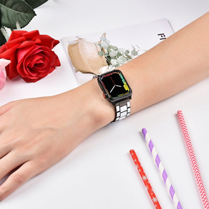 Epoxy Metal Watchband, For Apple Watc 5 & 4 44mm / 3 & 2 & 1 42mm - DealBuddy
