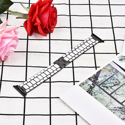 Epoxy Metal Watchband, For Apple Watc 5 & 4 44mm / 3 & 2 & 1 42mm - DealBuddy