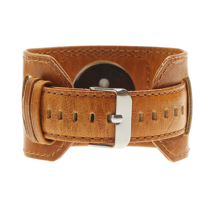 Crazy Horse Texture Bracelet Watchband, For Apple Watch 5 & 4 40mm / 3 & 2 & 1 38mm, For Apple Watch 5 & 4 44mm / 3 & 2 & 1 42mm - DealBuddy