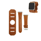 Crazy Horse Texture Bracelet Watchband, For Apple Watch 5 & 4 40mm / 3 & 2 & 1 38mm, For Apple Watch 5 & 4 44mm / 3 & 2 & 1 42mm - DealBuddy