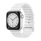 Silicone Watch Band, For Apple Watch Ultra 49mm / Series 8&7 45mm / SE 2&6&SE&5&4 44mm, For Apple Watch Series 8&7 41mm / SE 2&6&SE&5&4 40mm / 3&2&1 38mm - DealBuddy