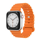 Silicone Watch Band, For Apple Watch Ultra 49mm / Series 8&7 45mm / SE 2&6&SE&5&4 44mm, For Apple Watch Series 8&7 41mm / SE 2&6&SE&5&4 40mm / 3&2&1 38mm - DealBuddy