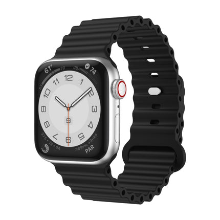 Silicone Watch Band, For Apple Watch Ultra 49mm / Series 8&7 45mm / SE 2&6&SE&5&4 44mm, For Apple Watch Series 8&7 41mm / SE 2&6&SE&5&4 40mm / 3&2&1 38mm - DealBuddy
