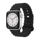 Silicone Watch Band, For Apple Watch Ultra 49mm / Series 8&7 45mm / SE 2&6&SE&5&4 44mm, For Apple Watch Series 8&7 41mm / SE 2&6&SE&5&4 40mm / 3&2&1 38mm - DealBuddy