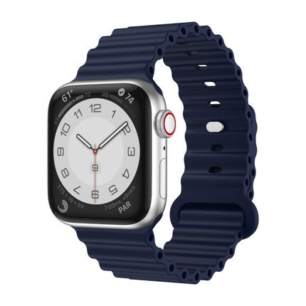 Silicone Watch Band, For Apple Watch Ultra 49mm / Series 8&7 45mm / SE 2&6&SE&5&4 44mm, For Apple Watch Series 8&7 41mm / SE 2&6&SE&5&4 40mm / 3&2&1 38mm - DealBuddy
