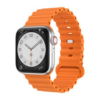 For Apple Watch Series 8&7 41mm / SE 2&6&SE&5&4 40mm / 3&2&1 38mm / Orange