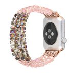For Apple Watch 5 & 4 40mm / 3 & 2 & 1 38mm / Crystal Pink