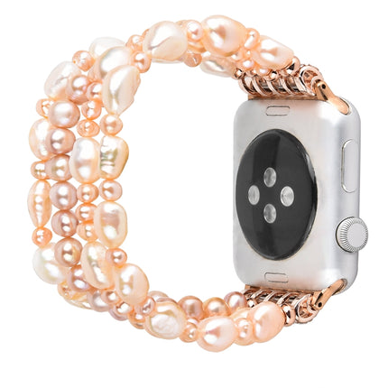 Pearl Crystal Watchband, For Apple Watch 5 & 4 40mm / 3 & 2 & 1 38mm, For Apple Watch 5 & 4 44mm / 3 & 2 & 1 42mm - DealBuddy
