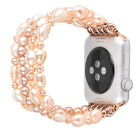 Pearl Crystal Watchband, For Apple Watch 5 & 4 40mm / 3 & 2 & 1 38mm, For Apple Watch 5 & 4 44mm / 3 & 2 & 1 42mm - DealBuddy
