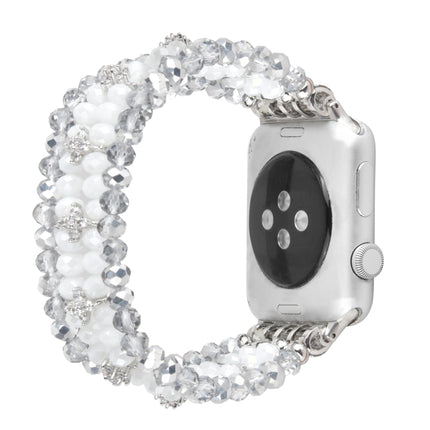 Pearl Crystal Watchband, For Apple Watch 5 & 4 40mm / 3 & 2 & 1 38mm, For Apple Watch 5 & 4 44mm / 3 & 2 & 1 42mm - DealBuddy