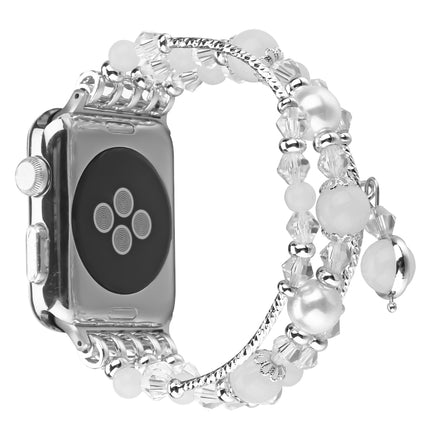Luminous Agate Watchband, For Apple Watch 5 & 4 40mm / 3 & 2 & 1 38mm, For Apple Watch Ultra 49mm / Series 8&7 45mm / SE 2&6&SE&5&4 44mm / 3&2&1 42mm - DealBuddy