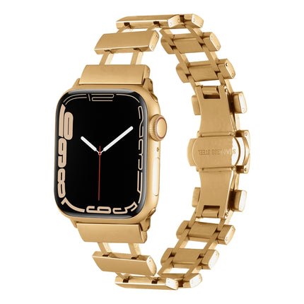 Hollow Stainless Steel Watch Band, For Apple Watch Ultra 49mm / Series 8&7 45mm, For Apple Watch Series 8&7 41mm / SE 2&6&SE&5&4 40mm - DealBuddy