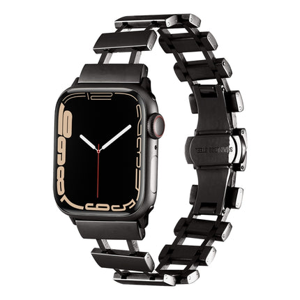 Hollow Stainless Steel Watch Band, For Apple Watch Ultra 49mm / Series 8&7 45mm, For Apple Watch Series 8&7 41mm / SE 2&6&SE&5&4 40mm - DealBuddy