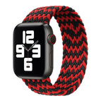 For Apple Watch Series 8&7 41mm,135mm / W Black Red