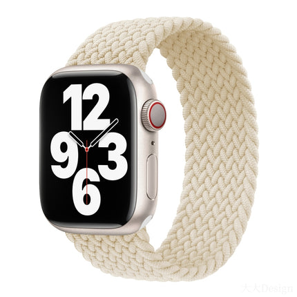 Nylon Single-turn Braided Watch Band For Apple Watch Series 8&7 41mm / SE 2&6&SE&5&4 40mm / 3&2&1 38mm, For Apple Watch Series 8&7 41mm,135mm, For Apple Watch Series 8&7 41mm, 135mm - DealBuddy