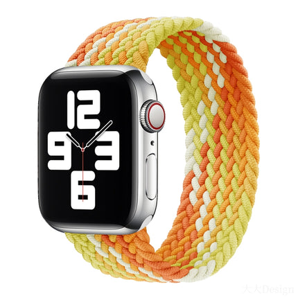 Nylon Single-turn Braided Watch Band For Apple Watch Series 8&7 41mm / SE 2&6&SE&5&4 40mm / 3&2&1 38mm, For Apple Watch Series 8&7 41mm,135mm, For Apple Watch Series 8&7 41mm, 135mm - DealBuddy