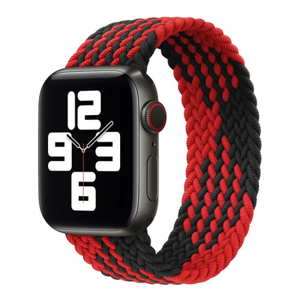 Nylon Single-turn Braided Watch Band For Apple Watch Series 8&7 41mm / SE 2&6&SE&5&4 40mm / 3&2&1 38mm, For Apple Watch Series 8&7 41mm,145mm, For Apple Watch Series 8&7 41mm, 145mm - DealBuddy