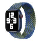 Nylon Single-turn Braided Watch Band For Apple Watch Series 8&7 41mm / SE 2&6&SE&5&4 40mm / 3&2&1 38mm, For Apple Watch Series 8&7 41mm,145mm, For Apple Watch Series 8&7 41mm, 145mm - DealBuddy