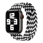 Nylon Single-turn Braided Watch Band For Apple Watch Series 8&7 41mm / SE 2&6&SE&5&4 40mm / 3&2&1 38mm