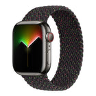 Nylon Single-turn Braided Watch Band For Apple Watch Series 8&7 41mm / SE 2&6&SE&5&4 40mm / 3&2&1 38mm