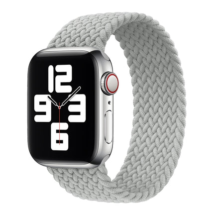 Nylon Single-turn Braided Watch Band For Apple Watch Series 8&7 41mm / SE 2&6&SE&5&4 40mm / 3&2&1 38mm