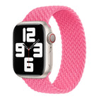 Nylon Single-turn Braided Watch Band For Apple Watch Series 8&7 41mm / SE 2&6&SE&5&4 40mm / 3&2&1 38mm